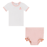 Load image into Gallery viewer, Baby Girls 2X2 Rib 2 PC Set
