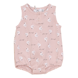 Load image into Gallery viewer, Flamingo Cotton Spandex Baby Bubble
