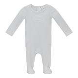 Load image into Gallery viewer, Soft Rib Romper With Little Fragile At Front Chest
