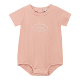 Load image into Gallery viewer, Soft Rib Baby Bubble With Little Fragile At Front Chest
