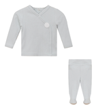 Load image into Gallery viewer, Soft Rib Baby Set With Silicone Tag
