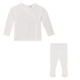 Load image into Gallery viewer, Soft Rib Baby Set With Silicone Tag
