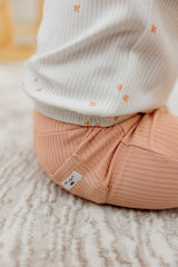 Load image into Gallery viewer, Soft Rib With Clover Print Short Set
