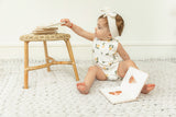 Load image into Gallery viewer, Baby Cotton With Pastel Print Short Onesie
