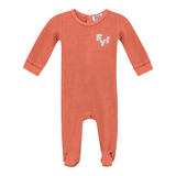 Load image into Gallery viewer, Small Square Textured Baby Romper
