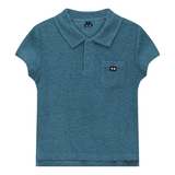Load image into Gallery viewer, Textured Terry Short Sleeves polo
