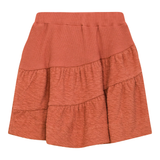 Load image into Gallery viewer, Textured Terry Skirt With Asymetric Cut
