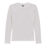 Load image into Gallery viewer, Girls Solid Waffle Top With Cuts
