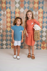Load image into Gallery viewer, Small Square Textured Girl Top

