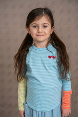 Load image into Gallery viewer, Girls Cotton Stripe Top
