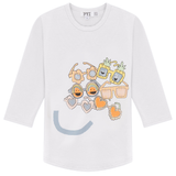 Load image into Gallery viewer, Cotton Spandex Top With Smiley Sunglasses
