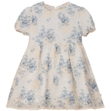 Load image into Gallery viewer, Woven Gauze With Embroidered And Print Flower Dress
