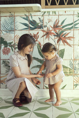 Load image into Gallery viewer, Girls Soft Woven Dress With Small Pleats At Front
