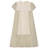 Load image into Gallery viewer, Girls Maxi Dress With Lace Trim
