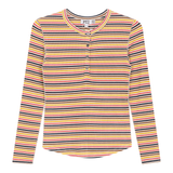 Load image into Gallery viewer, Girls Small Multi Stripe Long Sleeve Top
