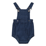Load image into Gallery viewer, Baby Denim Overall Bubble
