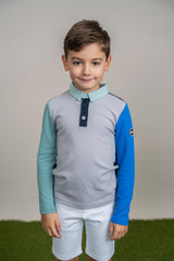 Load image into Gallery viewer, Polo With Placket In A Woven Fabric
