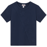 Load image into Gallery viewer, Boys Fine Rib T Shirt With Stars
