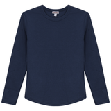 Load image into Gallery viewer, Girls Fine Rib Top With Stars At Sleeves
