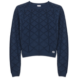 Load image into Gallery viewer, Teen Top In Knit With Lace Texture
