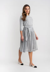 Load image into Gallery viewer, Teen Set With Knit Crop Top
