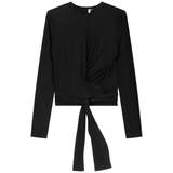 Load image into Gallery viewer, Teen Rib Wrap Top
