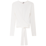 Load image into Gallery viewer, Teen Rib Wrap Top
