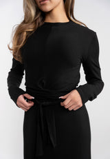 Load image into Gallery viewer, Teen Rib Wrap Top
