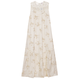 Load image into Gallery viewer, Teen Midi Length Jumper With Crochet Lace Yoke
