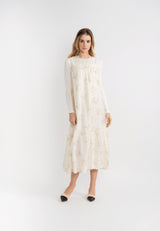 Load image into Gallery viewer, Teen Midi Length Jumper With Crochet Lace Yoke
