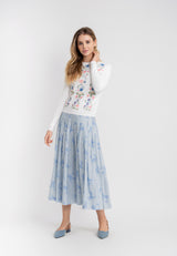 Load image into Gallery viewer, Teen Midi Length Pleating Skirt
