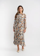 Load image into Gallery viewer, Teen Pleating Jumper Set With Shirt
