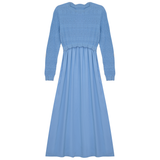 Load image into Gallery viewer, Teen Dress With Knit Top And Woven Bottom
