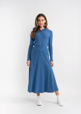 Load image into Gallery viewer, Teen Fine Rib Polo Top
