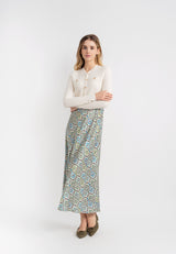 Load image into Gallery viewer, Teen Maxi Skirt With Woven Fabric
