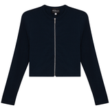 Load image into Gallery viewer, Ladies Maternity Ribbed Zip Cardigan
