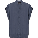 Load image into Gallery viewer, Ladies Maternity Denim Jacket Vest
