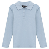 Load image into Gallery viewer, Boys Distressed Rib Polo
