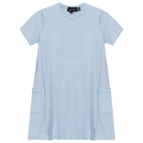 Load image into Gallery viewer, Girls Distressed Fine Rib Dress
