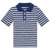 Load image into Gallery viewer, Mix Stripe Ribbed Boys Polo

