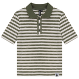 Load image into Gallery viewer, Mix Stripe Ribbed Boys Polo
