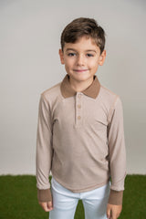 Load image into Gallery viewer, Mini Stripped Boys Polo
