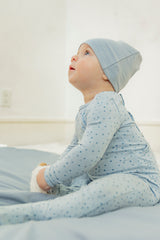 Load image into Gallery viewer, Modal Jersey Baby Stretchie With Star Print
