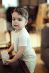 Load image into Gallery viewer, Boys Woven Checkered Baby Overall
