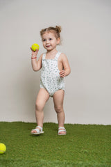 Load image into Gallery viewer, Girls Floral Printed Overall
