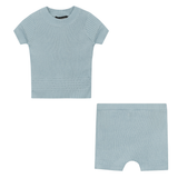 Load image into Gallery viewer, Knitted Baby Short 2 PC Set
