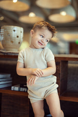 Load image into Gallery viewer, Knitted Baby Short 2 PC Set
