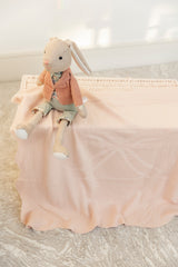Load image into Gallery viewer, Baby Pointelle Knit Blanket
