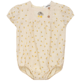 Load image into Gallery viewer, Girls Cherry Printed Linen Bubble
