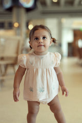 Load image into Gallery viewer, Girls Floral Embroidered Dress
